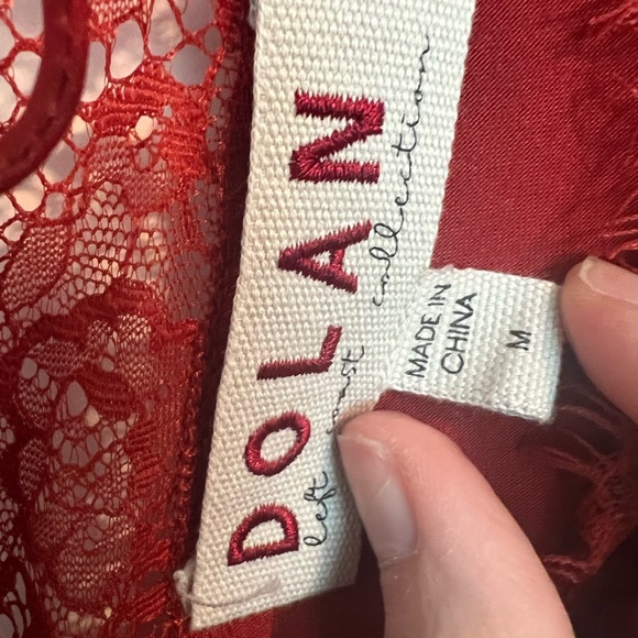 Anthropologie Dolan Top in Burnt Sienna - Picture 6 of 10